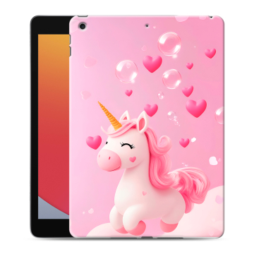 Силиконовый чехол на Ipad 10.2 (2020) с принтом Единорог