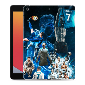 Силиконовый чехол на Ipad 10.2 (2020) с принтом Реал Роналдо Силиконовый чехол на Ipad 10.2 (2020) с принтом Реал Роналдо
