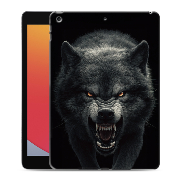 Силиконовый чехол на Ipad 10.2 (2020) с принтом Волк