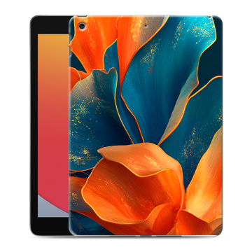 Силиконовый чехол на Ipad 10.2 (2020) с принтом Цветы Силиконовый чехол на Ipad 10.2 (2020) с принтом Цветы