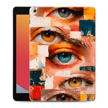 Силиконовый чехол на Ipad 10.2 (2020) с принтом Модный принт Силиконовый чехол на Ipad 10.2 (2020) с принтом Модный принт
