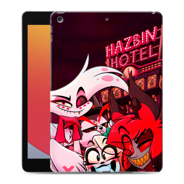Силиконовый чехол на Ipad 10.2 (2020) с принтом Hazbin Hotel Отель Хазбин