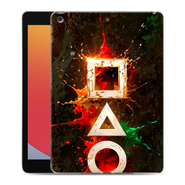 Силиконовый чехол на Ipad 10.2 (2020) с принтом Squid Game Игра кальмара
