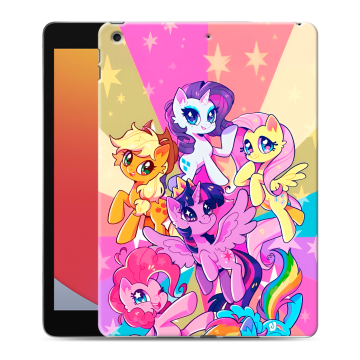 Силиконовый чехол на Ipad 10.2 (2020) с принтом My little pony Дружба чудо