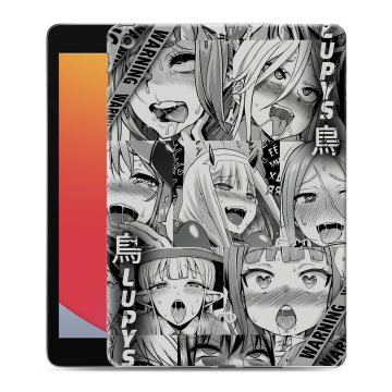 Силиконовый чехол на Ipad 10.2 (2020) с принтом Ahegao Ахегао Аниме