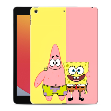 Силиконовый чехол на Ipad 10.2 (2020) с принтом Спанч боб Спанчбоб