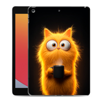 Силиконовый чехол на Ipad 10.2 (2020) с принтом Смешной кот