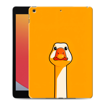 Силиконовый чехол на Ipad 10.2 (2020) с принтом Смешная утка