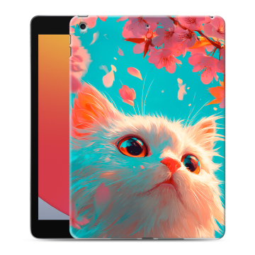 Силиконовый чехол на Ipad 10.2 (2020) с принтом Красивый кот
