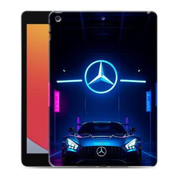 Силиконовый чехол на Ipad 10.2 (2020) с принтом Mercedes Мерседес