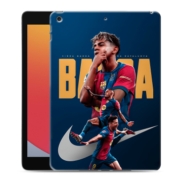 Силиконовый чехол на Ipad 10.2 (2020) с принтом Барселона Barca Yamal 