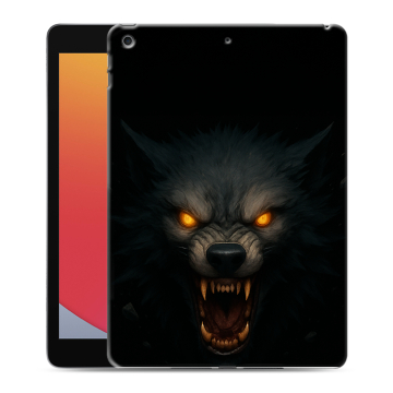 Силиконовый чехол на Ipad 10.2 (2020) с принтом Волк