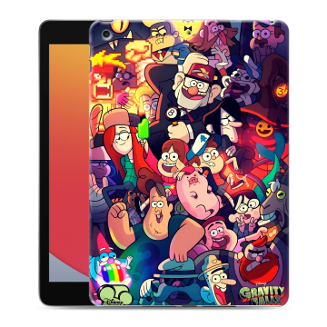 Силиконовый чехол на Ipad 10.2 (2020) с принтом Gravity Falls Гравити Фолз
