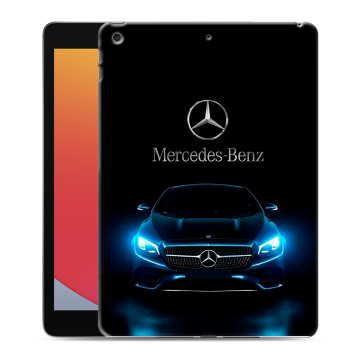 Силиконовый чехол на Ipad 10.2 (2020) с принтом Mercedes Мерседес