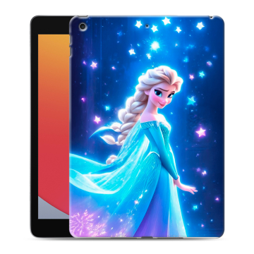 Силиконовый чехол на Ipad 10.2 (2020) с принтом Холодное сердце Frozen