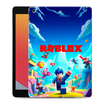 Силиконовый чехол на Ipad 10.2 (2020) с принтом Roblox Роблокс