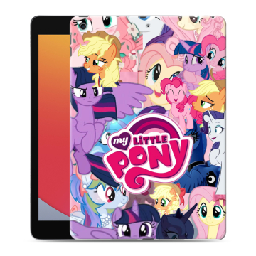 Силиконовый чехол на Ipad 10.2 (2020) с принтом My little pony Дружба чудо