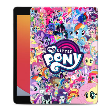 Силиконовый чехол на Ipad 10.2 (2020) с принтом My little pony Дружба чудо