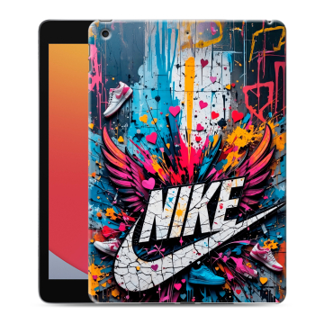 Силиконовый чехол на Ipad 10.2 (2020) с принтом Nike Найк