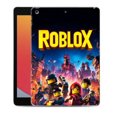 Силиконовый чехол на Ipad 10.2 (2020) с принтом Roblox Роблокс