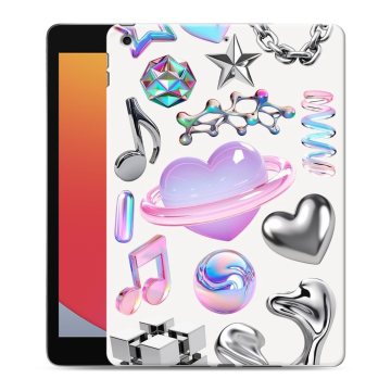 Силиконовый чехол на Ipad 10.2 (2020) с принтом Y2K
