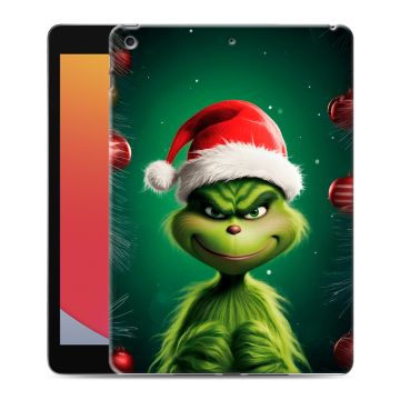 Силиконовый чехол на Ipad 10.2 (2020) с принтом Гринч Новый год Рождество