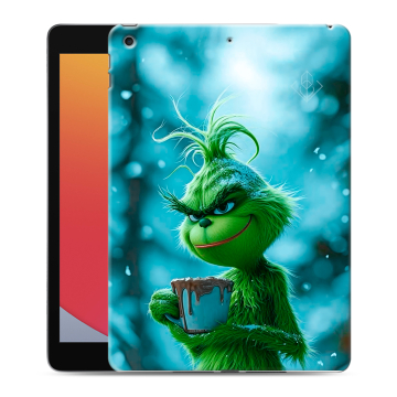 Силиконовый чехол на Ipad 10.2 (2020) с принтом Новый год гринч