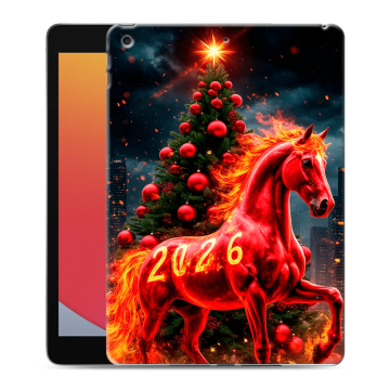 Силиконовый чехол на Ipad 10.2 (2020) с принтом Новый год
