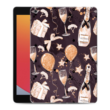 Силиконовый чехол на Ipad 10.2 (2020) с принтом Новый год