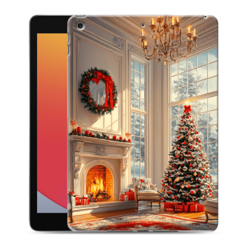 Силиконовый чехол на Ipad 10.2 (2020) с принтом Новый год Силиконовый чехол на Ipad 10.2 (2020) с принтом Новый год