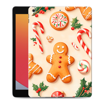 Силиконовый чехол на Ipad 10.2 (2020) с принтом Новый год Силиконовый чехол на Ipad 10.2 (2020) с принтом Новый год