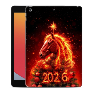 Силиконовый чехол на Ipad 10.2 (2020) с принтом Новый год Силиконовый чехол на Ipad 10.2 (2020) с принтом Новый год