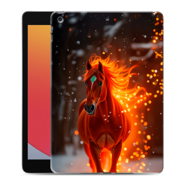 Силиконовый чехол на Ipad 10.2 (2020) с принтом Новый год Силиконовый чехол на Ipad 10.2 (2020) с принтом Новый год