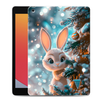 Силиконовый чехол на Ipad 10.2 (2020) с принтом Новый год Силиконовый чехол на Ipad 10.2 (2020) с принтом Новый год