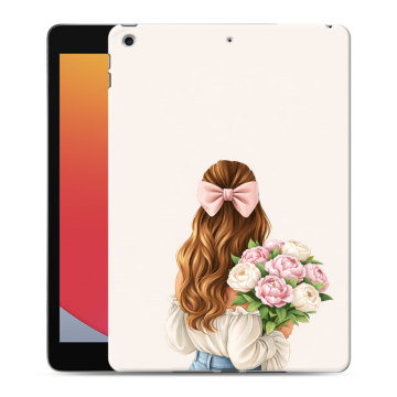 Силиконовый чехол на Ipad 10.2 (2020) с принтом женский
