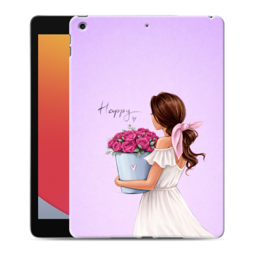 Силиконовый чехол на Ipad 10.2 (2020) с принтом женский