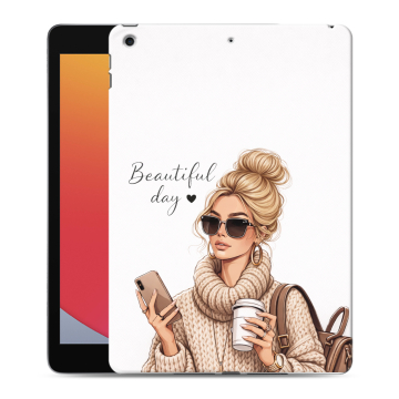 Силиконовый чехол на Ipad 10.2 (2020) с принтом женский