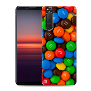 Силиконовый чехол на Sony Xperia 5 II с принтом Конфеты Силиконовый чехол на Sony Xperia 5 II с принтом Конфеты