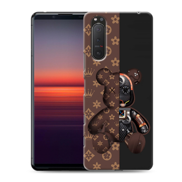 Силиконовый чехол на Sony Xperia 5 II с принтом Луи робот