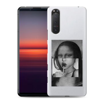 Силиконовый чехол на Sony Xperia 5 II с принтом Мона Лиза
