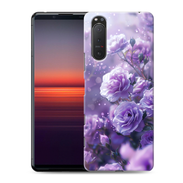 Силиконовый чехол на Sony Xperia 5 II с принтом Розы цветы