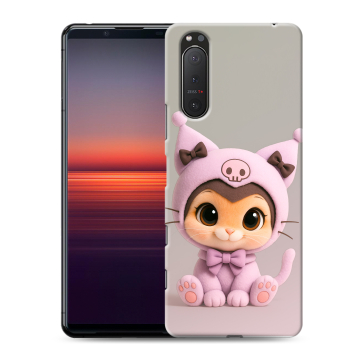 Силиконовый чехол на Sony Xperia 5 II с принтом Куроми Kuromi 