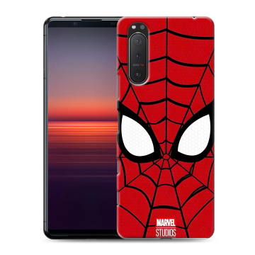 Силиконовый чехол на Sony Xperia 5 II с принтом человек паук spiderman