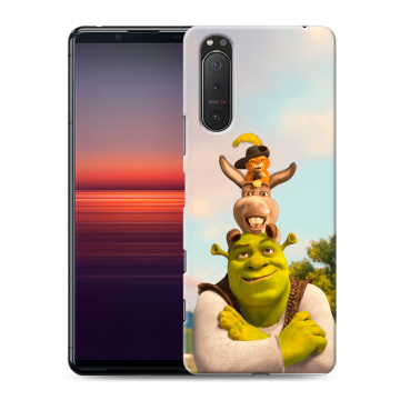 Силиконовый чехол на Sony Xperia 5 II с принтом Шрек Shrek