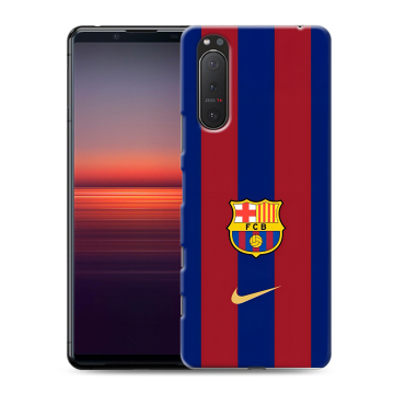 Силиконовый чехол на Sony Xperia 5 II с принтом Барселона Barcelona