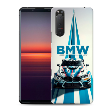 Силиконовый чехол на Sony Xperia 5 II с принтом БМВ BMW