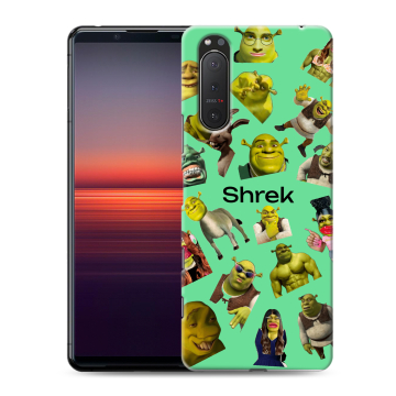 Силиконовый чехол на Sony Xperia 5 II с принтом Шрек Shrek Силиконовый чехол на Sony Xperia 5 II с принтом Шрек Shrek