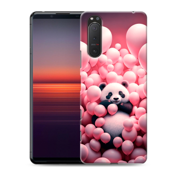 Силиконовый чехол на Sony Xperia 5 II с принтом Панда