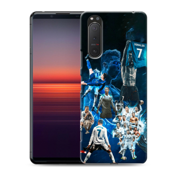 Силиконовый чехол на Sony Xperia 5 II с принтом Реал Роналдо