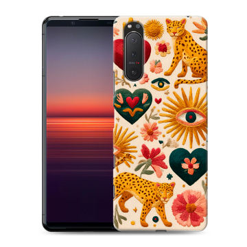 Силиконовый чехол на Sony Xperia 5 II с принтом Модный принт Силиконовый чехол на Sony Xperia 5 II с принтом Модный принт